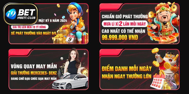 Khuyến mãi I9BET đặc sắc có một không hai trên thị trường