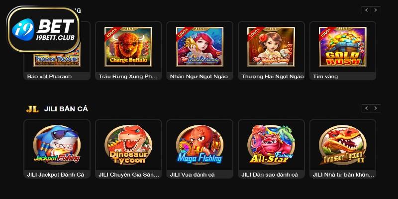 Những sản phẩm đặc trưng nhất của nhà cái I9BET